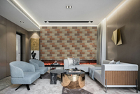 Panneau mural moderne NEU imperméable et ignifuge en fausse brique pour l'intérieur et l'extérieur du logement Mur de briques décoratif extérieur décoratif