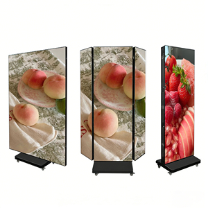 Pantalla LED P2.5 para Cafés Modernos: Tablero de Menú Digital Móvil con Control WiFi para Imágenes Dinámicas de Comida y Bebida - Product Image 2