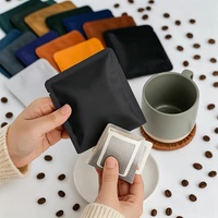 Petits sachets en papier kraft doublés de papier aluminium pour l'emballage du thé, sachets en papier kraft blanc et brun pour l'emballage du thé biologique
