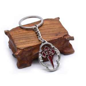 Porte-clés en forme de croix, pendentif en alliage de zinc, ornement cadeau portable, souvenir de voyage - Product Image 2