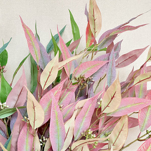 Feuilles d'eucalyptus artificielles Meiyu Craft Flower Factory, 104 cm, fleurs en soie, décorations de mariage, accessoires de décoration intérieure - Product Image 3