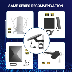 Antena de TV de Alta Ganancia 1080p HD para Interiores y Exteriores, Antena UHF/VHF, Antena de TV Digital 4k, Fabricante de Antenas DVB T, Antena de TV para HDTV - Product Image 2
