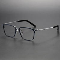S-971T unisexe rétro affaires nouveau Titan léger rectangle pur 100% titane optique lunettes lunettes monture de lunettes