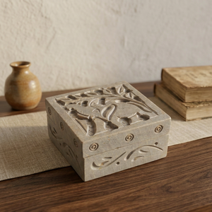 Boîte à pilules en pierre de savon - Product Image 4