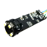 Módulo de cámara USB para inspección Industrial, endoscopio HD de 5MP y 30fps con LED de 11MM de diámetro para dispositivos médicos