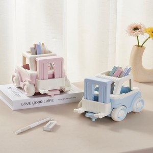 Porte-stylo de <span class=keywords><strong>bureau</strong></span> moderne sur le thème de l'excavatrice, à un seul niveau, de type sur pied, pour <span class=keywords><strong>la</strong></span> maison, le <span class=keywords><strong>bureau</strong></span>, l'école, le salon, organisateur d'ustensiles et de vaisselle - Product Image 3