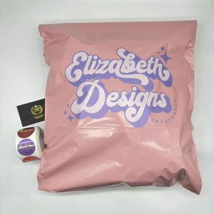 Custom LOGO Printed <b>Waterproof</b> Durable Eco Friendly Full Color Poly Shipping Mailer Bags for Clothing and Shoes - Product Image 3