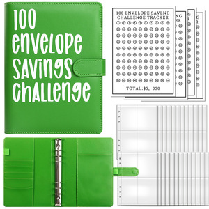 La Mejor Oferta: Carpeta Organizadora de Dinero con 100 Sobres, Libro de Ahorro, Desafío de Ahorro, Planificador de Presupuesto - Product Image 2