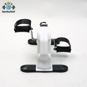 Cyclette da Scrivania con Display Elettronico per Allenamento Gambe e Braccia, Completamente Assemblata e Pieghevole - Product Image 4
