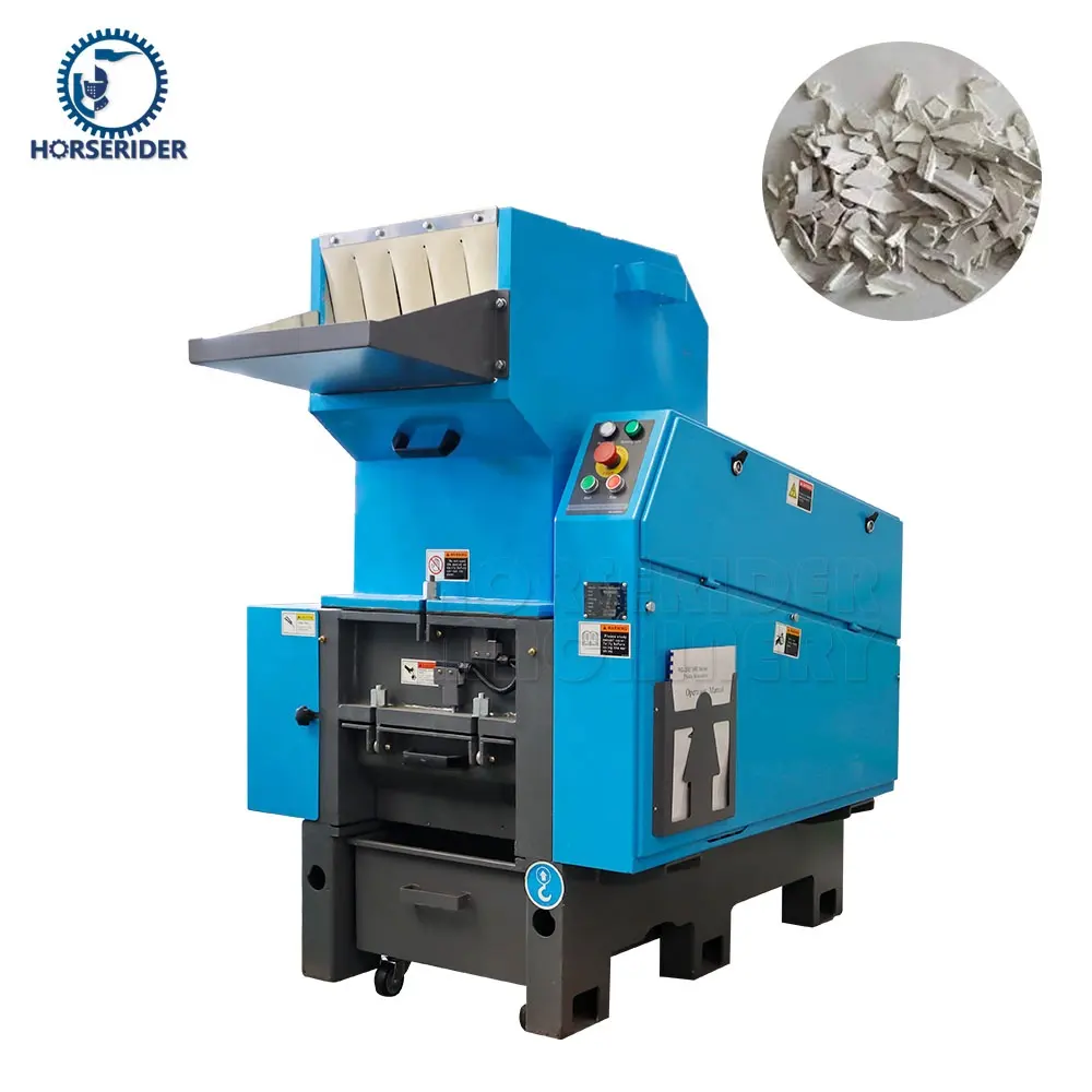 Glazen Rubber Plastic Pet Fles Pp Pe Crusher Recycling Machine Crusher Machine Plastic Recycling Voor Pp Pe Pet Folie