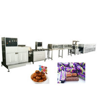 Chaîne de production automatique de bonbons au caramel au lait, petite taille, nouvelle génération, en acier inoxydable 304, 220V/380V, modèle YC, fabriquée en Chine par une grande usine, avec fonctions de découpe et d'emballage.