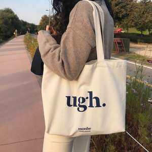 Nouveau Sac de Courses en Toile Grande Capacité Réutilisable avec Logo Personnalisé Imprimé – Modèle Simple 2026 - Product Image 1