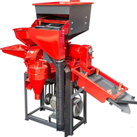 Machine agricole 4 en 1, moulin à riz multifonctionnel, maïs, café, écorce de riz, décorticage du riz, machine à moudre le riz avec tamis vibrant