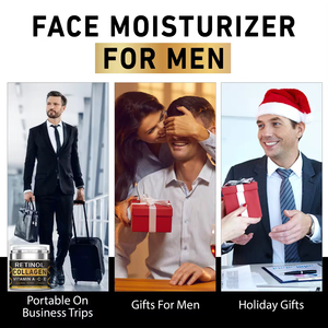 Crème hydratante de jour et de nuit au collagène pour hommes, soin du visage, nettoyage en profondeur, <span class=keywords><strong>anti</strong></span>-<span class=keywords><strong>âge</strong></span> non gras, cadeaux pour hommes - Product Image 3