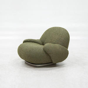 Fauteuil paresseux moderne pour influenceurs, style loisirs simple, fauteuil en bouclettes, style crème mignon, fauteuil individuel pour salon et chambre - Product Image 3