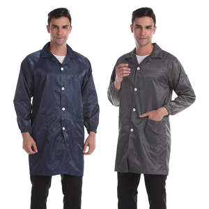 再利用可能Xinweike <span class=keywords><strong>ESD</strong></span>スモッククリーンルーム衣類帯電防止作業服ラボ<span class=keywords><strong>Esd</strong></span>ジャケットラボスモック帯電防止ガウンレベルDプロテクション - Product Image 4