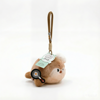 Schattig schattig chef-kok zeeotter knuffel mascotte zeeleeuw tas charme sleutelhanger gevulde pop oceaan thema verjaardag op maat gemaakt super