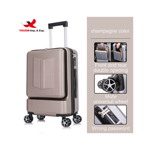 Maletas de Viaje con Diseño de Apertura Frontal y Trasera, Material de Carcasa Rígida de ABS y PC, Portátiles y de Almacenamiento - Product Image 2