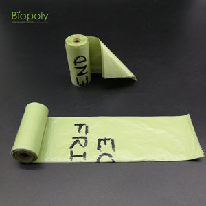 Custom Eco Friendly Thick Strong Soft Biodegradable Dog Poop Bag Rolls Box - Product Image 6