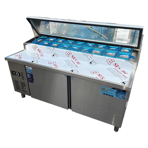 Nhà Máy Bán buôn salad bảng rãnh tươi-giữ bảng hiển thị trường hợp thương mại bánh <span class=keywords><strong>pizza</strong></span> bảng - Product Image 1