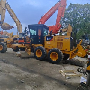 Niveleuse sur pneus Caterpillar 140H/140G/140K d'occasion à performance stable pour la construction, l'exploitation minière et les travaux de terrassement, avec moteur et pompe - Product Image 3