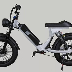 Bicicleta Eléctrica Económica con Llantas Gruesas de 20 Pulgadas, Batería de Litio de 500W48V12ah - Product Image 4