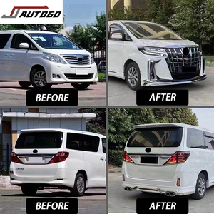ชุดแต่ง Facelift พร้อมไฟหน้า LED สำหรับ <span class=keywords><strong>Alphard</strong></span> Vellfire Anh20 ปี 2008 2009 2010 2011 2012 2013 ถึง 2020 2022 Anh30 SC <span class=keywords><strong>Modellista</strong></span> - Product Image 2