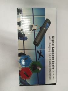 50kg <span class=keywords><strong>3</strong></span> <span class=keywords><strong>in</strong></span> <span class=keywords><strong>1</strong></span> Digitale Reisegepäck waage USB Power Bank Waage mit LED-Taschenlampe - Product Image 6