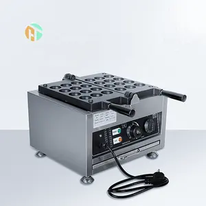 Machine électrique commerciale pour fabriquer des boulettes de poulpe, Takoyaki en acier inoxydable, appareil de fabrication de gaufres, w