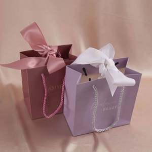 Bolsas de Papel de Lujo para Compras, Bolsas de Regalo de Papel para Joyería, Bolsas de Embalaje con su Propio Logotipo, Fabricante Personalizado - Product Image 3