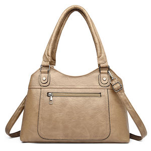 Sac fourre-tout pour femme, nouveau style 2026, tendance, fermeture éclair, doublure en polyester. Sac à main portable pour femme en PU de haute qualité, antivol - Product Image 4