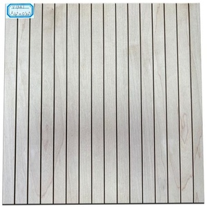 Revêtement mural en bois composite flexible 3D en placage de chêne <span class=keywords><strong>MDF</strong></span> ondulé pour la décoration intérieure - Product Image 2