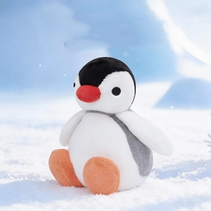 Peluche Pingouin Pingu <span class=keywords><strong>Pinga</strong></span> aux Yeux Ronds 28cm, Rembourrée en Coton PP, 100% Officiellement Licenciée, Douce et Unisexe - Product Image 2