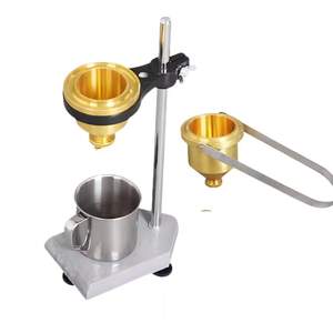 Coupe de viscosimètre ASTM 4 pour le test de temps de coulée d'encre, de peinture, de résine et de liquides dans le contrôle qualité de la production industrielle de revêtements - Product Image 1