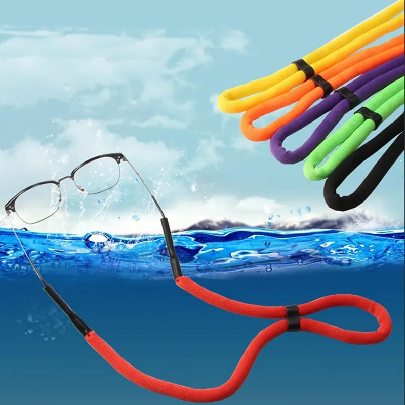 Swim Floating Foam Rope Chain Sport Glasses Cord Eyewear Strap Lanyard Adjustable Eyeglasses Cord Holder Neck Strap Rope