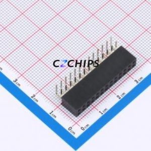 FH2.54-06-13PWS Pin Socket Bent Lead Through Hole,P=2.54mm Connector 2x13P 2.54mm 2.54mm Square Hole - Product Image 1