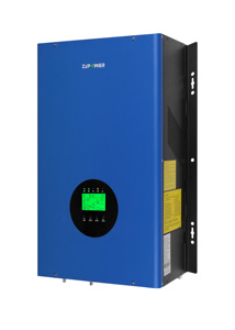 Venta al por mayor de inversores solares híbridos de onda sinusoidal pura de 4KW, 5KW, 6KW, 8KW, 10KW, 12KW para sistemas solares fuera de la red de fase dividida - Product Image 5