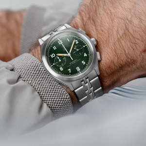 39MM Men Watch Custom Logo, Mens Casual Waterproof Watches ,Powered by Chronograph VK64 Movement - Product Image 3