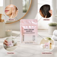 Sachets d'échantillons cosmétiques personnalisés de 3 ml, mini-pochettes pour soins de la peau et shampooings, pour produits de beauté, format voyage, emballage à usage unique
