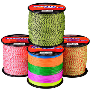 สายถัก PE แบบเส้นเดี่ยว4เส้นยาว300เมตรสายลอยน้ำมี5สีคุณภาพสูงบรรจุในทะเลตกปลาหินชายหาด - Product Image 1