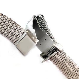 Nouveauté 20mm 22mm maille Milan boucle magnétique métal acier inoxydable <span class=keywords><strong>bracelet</strong></span> de montre <span class=keywords><strong>bracelet</strong></span> de montre chaîne - Product Image 5