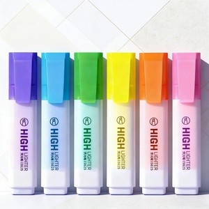 Marcadores de Punta Gruesa Cuadrada al por Mayor, Marcador Multicolor de Gran Capacidad, Bolígrafo Promocional Personalizado, Adecuado para Eventos Corporativos - Product Image 1