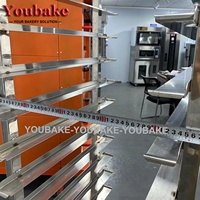 Nouveau four à sole électrique industriel rotatif sur chariot pour boulangerie