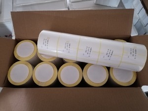 <span class=keywords><strong>Étiquette</strong></span>s thermiques écologiques personnalisées pour la logistique express, l'e-commerce, autocollants adhésifs - Product Image 6
