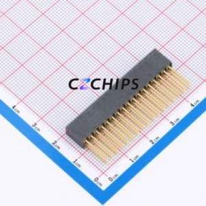 SSQ-117-03-G-D Pin Socket Through hole Component (THT),P=2.54mm Connector 2.54mm 2.54mm Through Hole Double Row - Product Image 2