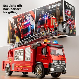 Camión <span class=keywords><strong>de</strong></span> <span class=keywords><strong>Bomberos</strong></span> Transformable <span class=keywords><strong>de</strong></span> Plástico a Gran Escala, Juguete Superventas, Modelo <span class=keywords><strong>de</strong></span> Coche <span class=keywords><strong>de</strong></span> Ingeniería con Pulverizador <span class=keywords><strong>de</strong></span> Agua - Perfecto - Product Image 2