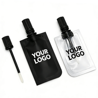 Pochette à bec verseur personnalisée imprimée numériquement, rechargeable et étanche pour emballage de liquides (shampoing, lotion, crème)