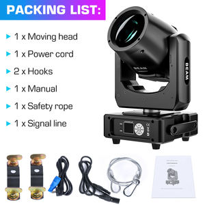 Patton <strong>DJ</strong> Disco 230W 7R Mini LED Light Bar Seven-String Beam Moving Head Stage Strip with DMX512 Control - Product Image 6