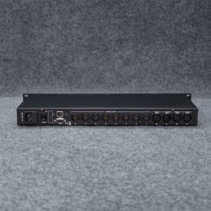 Processeur audio DSP avec filtre FIR intégré LD448 4×8, système de crossover numérique professionnel en métal pour les performances sur scène - Product Image 5