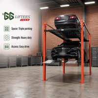 GG Lifters - Pont élévateur 4 poteaux pour voitures - Capacité de charge 5000 kg - Modèle PEP25/2/1800